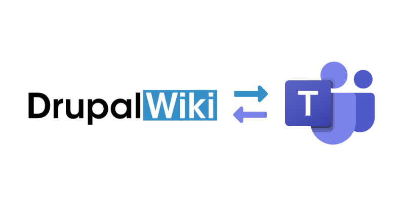 Microsoft Teams Integration für Drupal Wiki